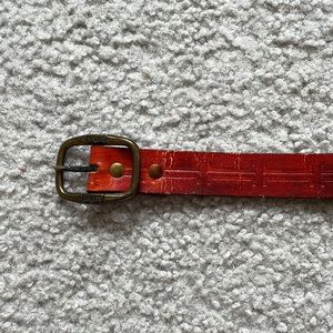 Vintage brown leather Levi’s belt - size xs